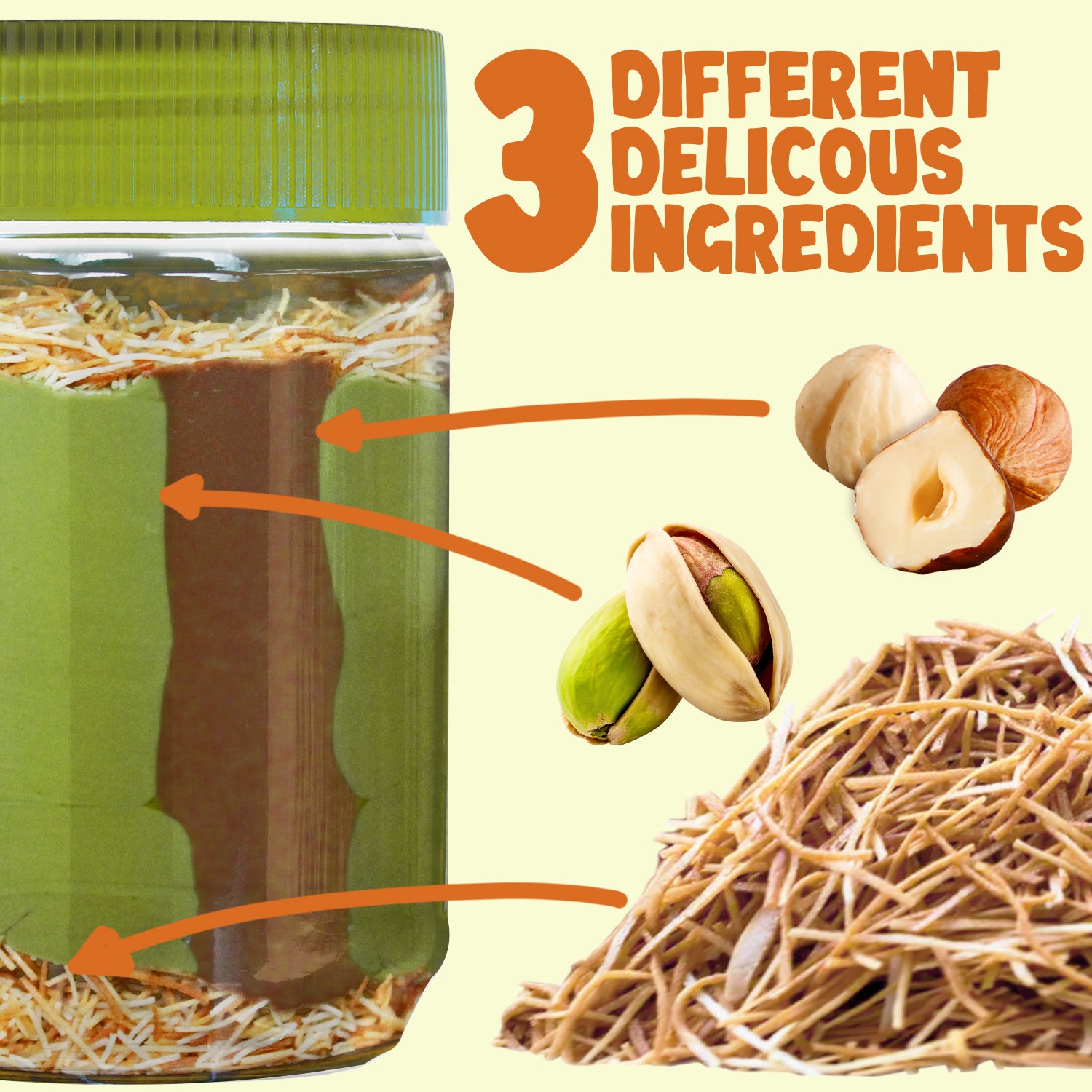 Dubai Chocolate Jar