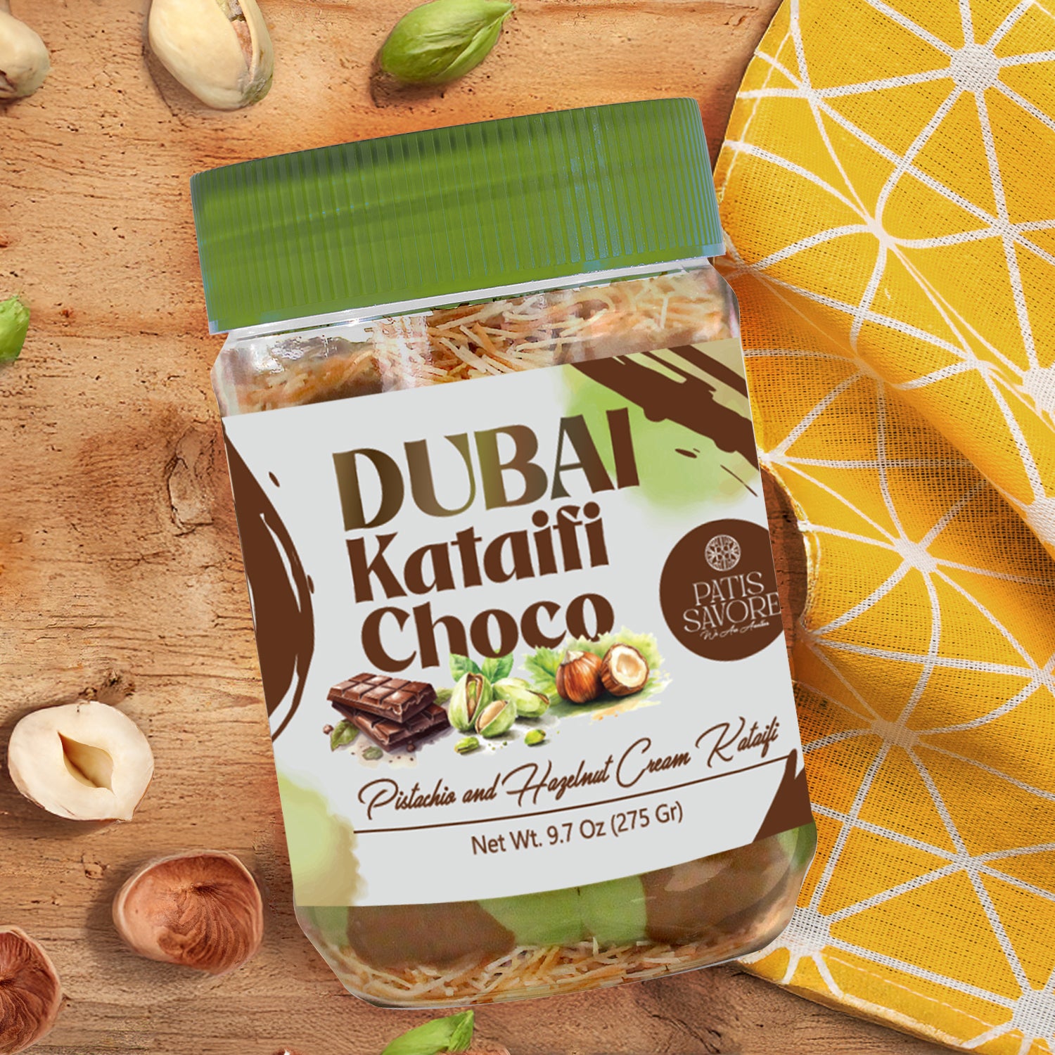 Dubai Chocolate Jar