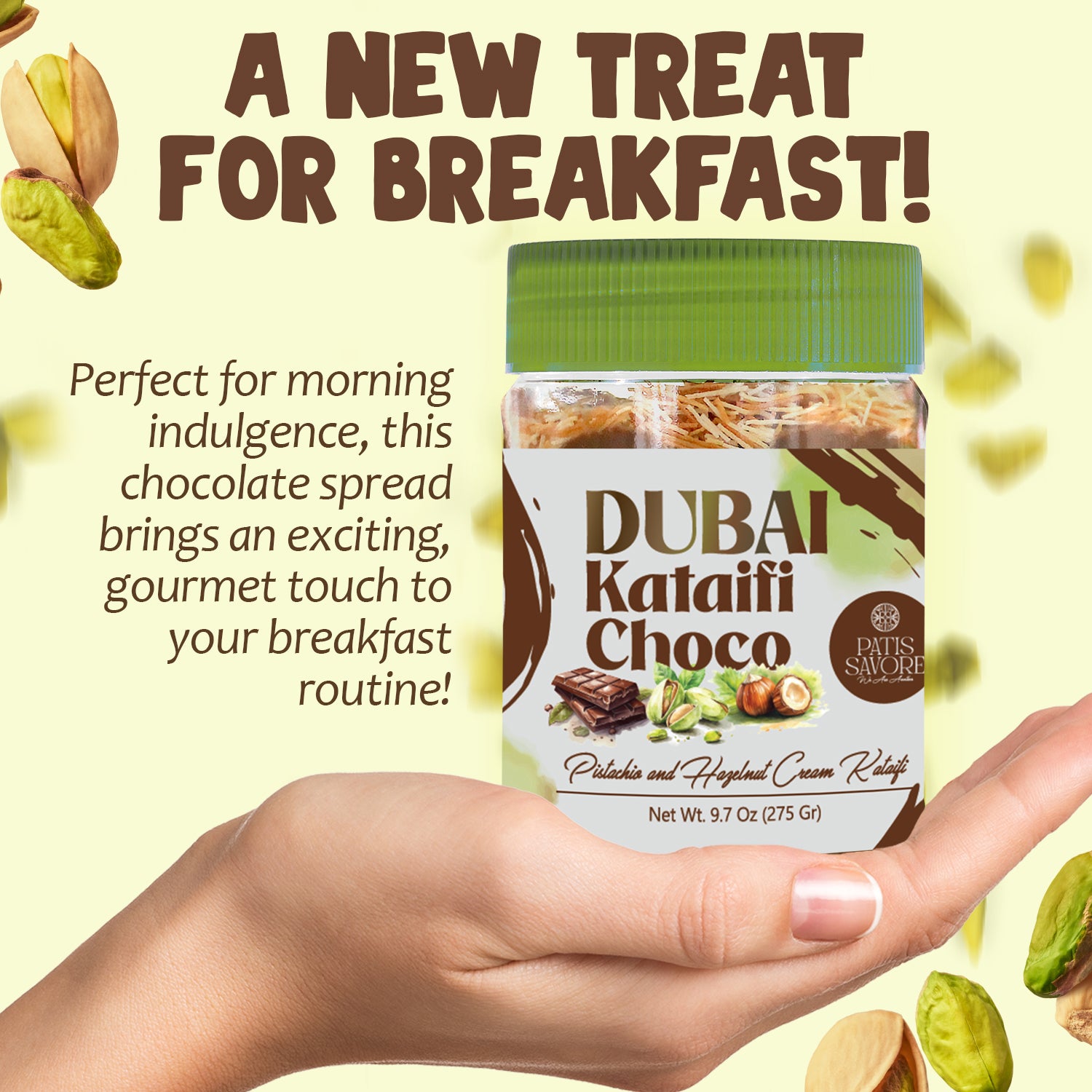 Dubai Chocolate Jar
